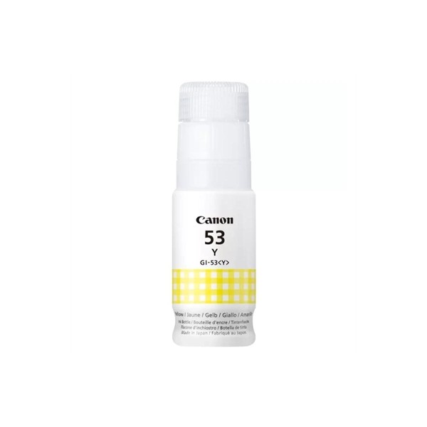 Canon botella tinta gi-53y amarillo
