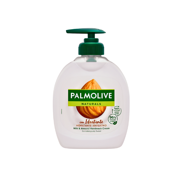 Palmolive Leche y Almendra jabón de manos dosificador 300ml