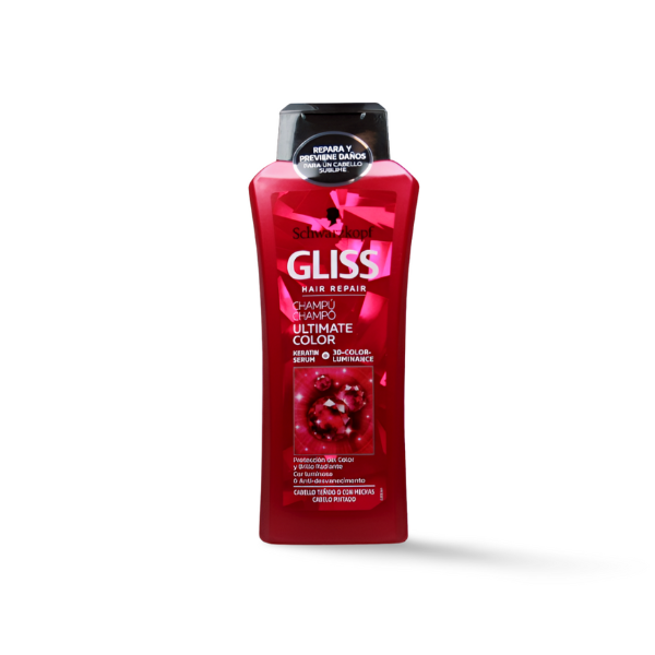 Schwarzkopf Gliss Ultimate Color champú reparador pelo teñido 400ml