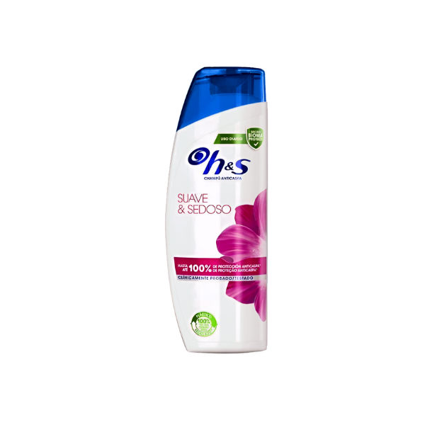 HyS Champú cabello anticaspa Suave y Sedoso 400ml