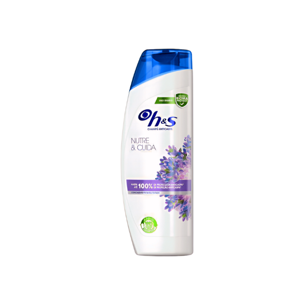 H&S Nutre y Cuida Champú pelo anticaspa 400ml