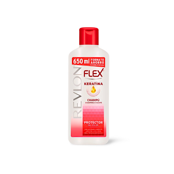 Revlon Flex champú con keratina Protector del Color 650ml