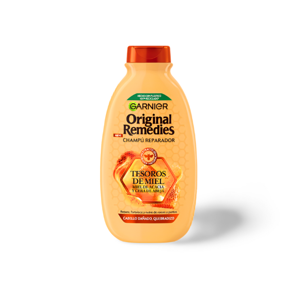 Garnier Original Remedies Champú Miel pelo dañado y quebradizo 250 ml