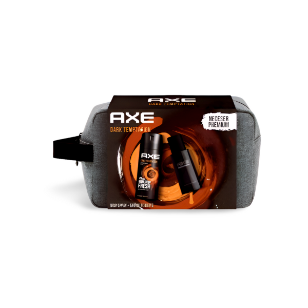 Axe Estuche Dark Temptation Neceser Set Desodorante y Colonia