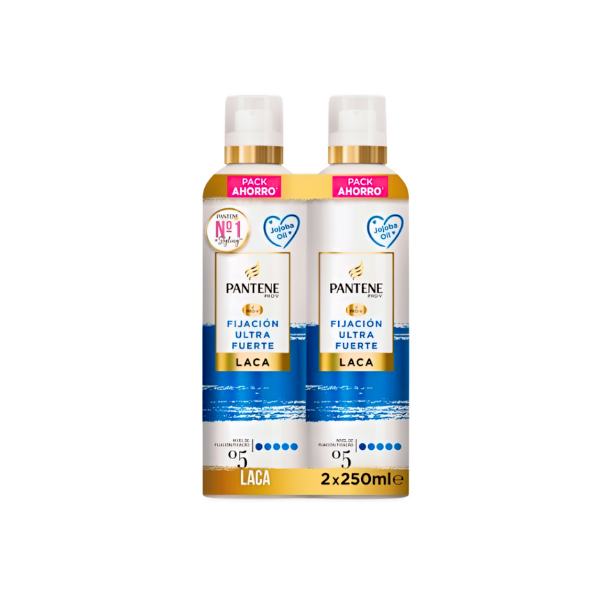 Pantene Pro-V Laca cabello fijación Ultra Fuerte 2x250ml