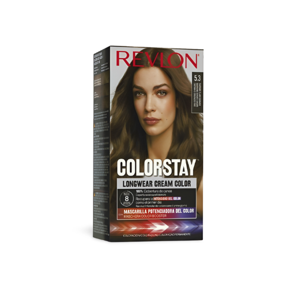 Revlon Colorstay Tinte Cabello Coloración Castaño claro dorado