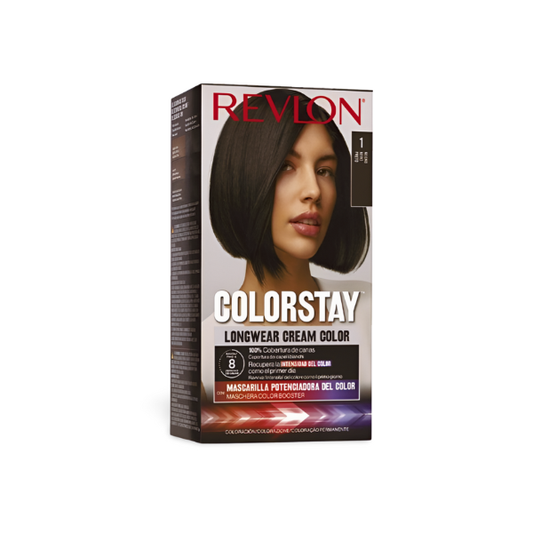 Revlon Colorstay Tinte Cabello Coloración permanente Negro