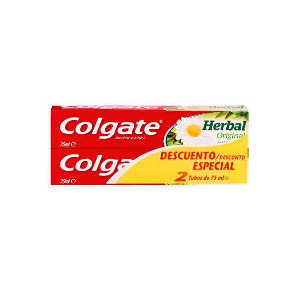 Pasta Dental Colgate Herbal Original 2 x 75 ml