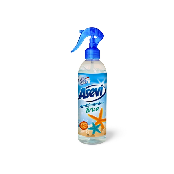 Ambientador Asevi Fragancia Brisa pulverizador spray 400 ml