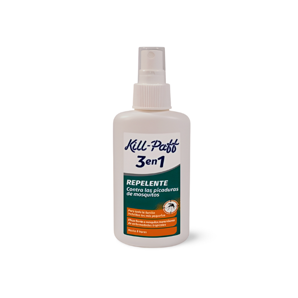 Kill-Paff repelente antimosquitos 3en1 spray 100 ml