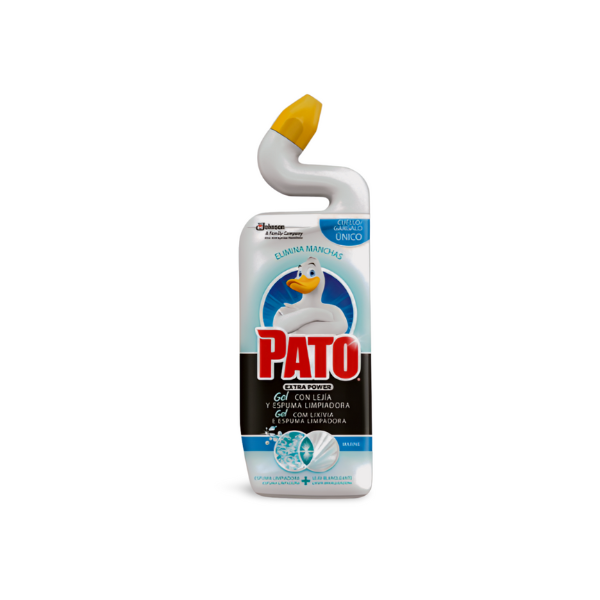 Pato WC gel limpiador inodoro con lejía elimina manchas 750 ml Pato WC gel limpiador inodoro con lejía elimina manchas 750 ml