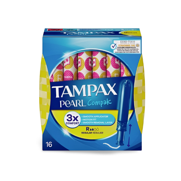 Tampax Pearl Compak Regular tampones 16Uds