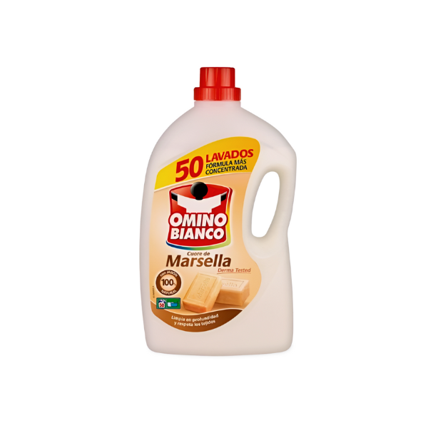 Omino Bianco Jabón Natural Marsella detergente líquido ropa