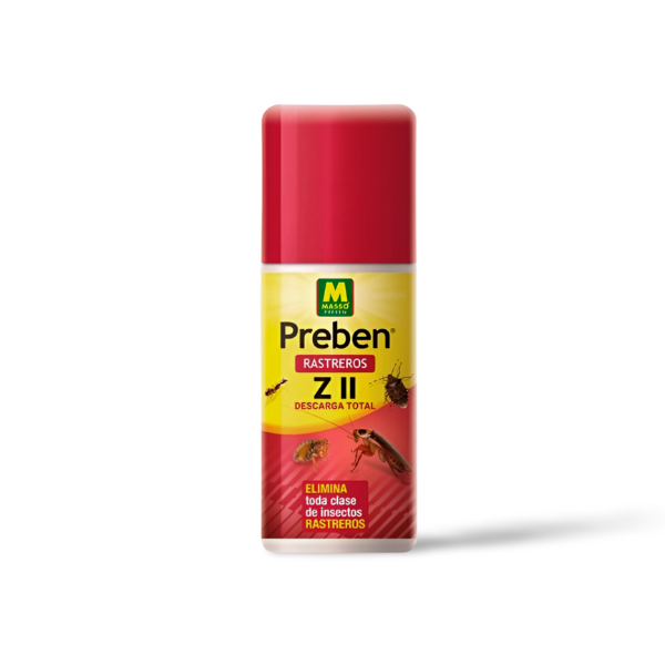 Massó Preben Insecticida descarga total zii insectos rastreros spray 150ml