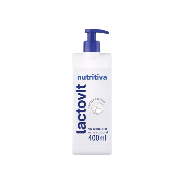Lactovit Leche Corporal Nutritiva crema hidratante piel normal - seca 400 ml