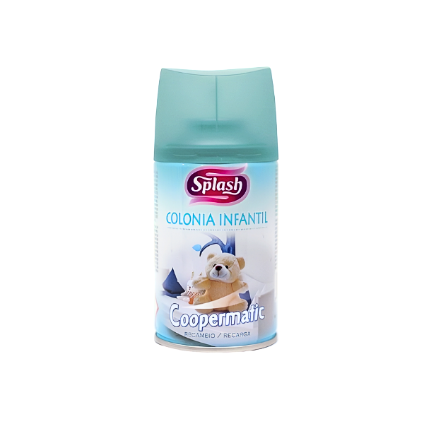Coopermatic Splash ambientador Colonia Infantil recambio difusor spray 250ml