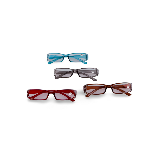 Gafas de lectura con diferentes graduaciones en expositor 480 uds