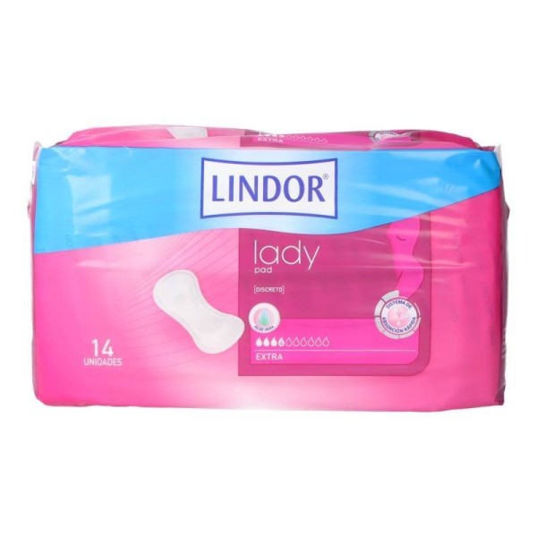 Hartmann Molicare Lady Pad compresas pérdidas de orina 3 Gotas Normal 14 unidades
