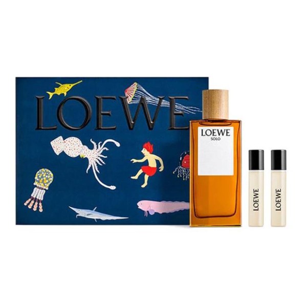 Loewe solo loewe eau de toilette 100ml + miniatura 10ml + miniatura 10ml