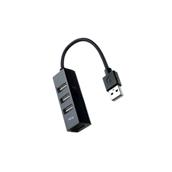 Nanocable hub usb 2.0 con 4 puertos de usb 2.0