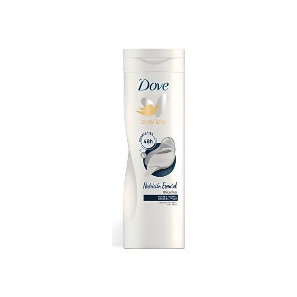 Dove Nutrición Esencial crema hidratante piel seca 400ml