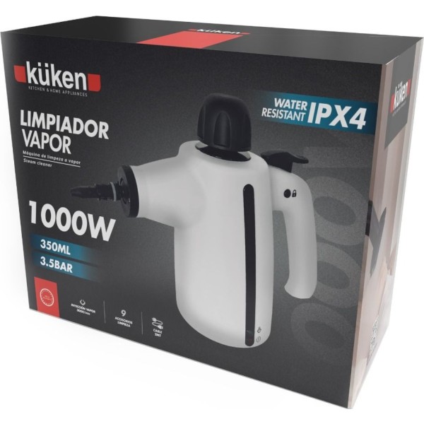 Kuken máquina Limpiador a vapor con accesorios 1000W