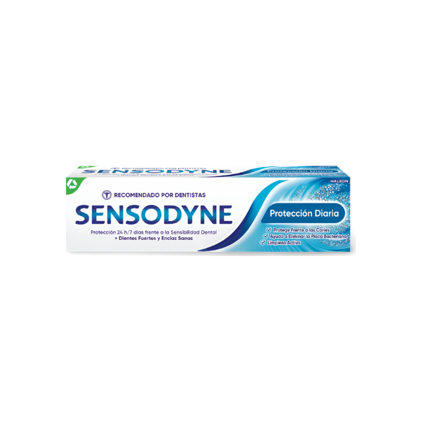 Sensodyne Protección Diaria Dientes Sensibles pasta dental 75ml
