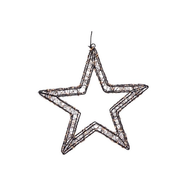 Estrella LED Navidad Basics 800 Luces Cálidas 35,5 cm