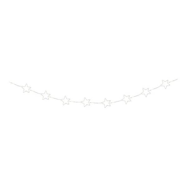 Guirnalda LED Estrellas Blanco Cálido Lumineo 2,15 m