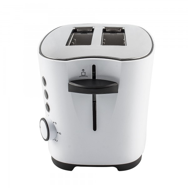 Kuken Tostadora pan eléctrica 2 rebanadas 850W blanca
